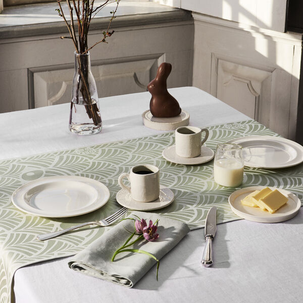 EASTER bordløber, light green, Georg Jensen Damask