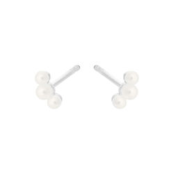 Ocean Pearl &oslash;restikker, s&oslash;lv, Pernille Corydon Jewellery