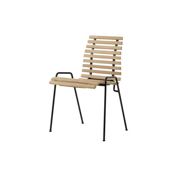 RFH RD4 Terrace Chair, teak/black, &Tradition