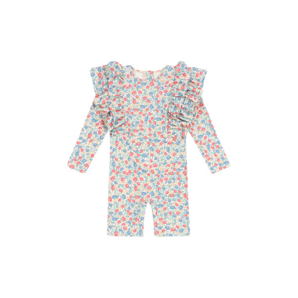 Manuca Frill Onesie, fiola Manuca Frill Onesie, fiola, Konges Sløjd