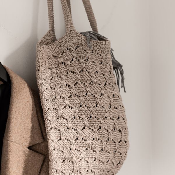 Strikket Net, husted violet Strikket Net, husted violet, By LOHN