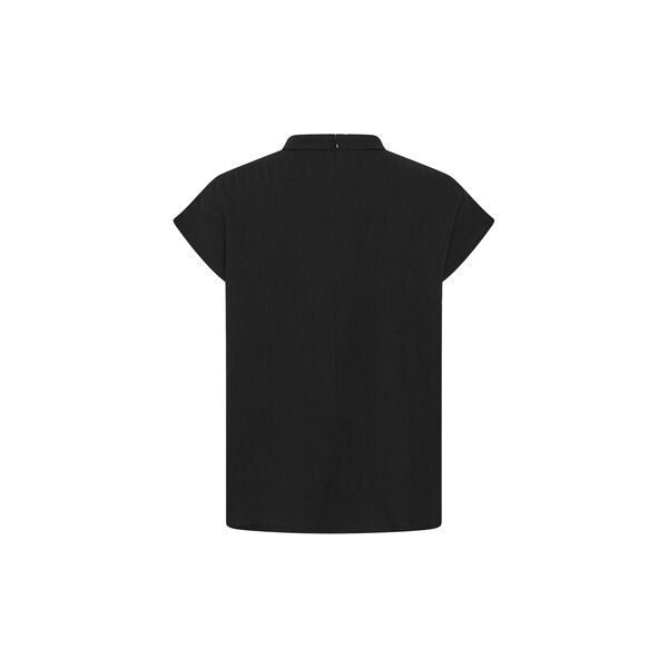SLCevilla Highneck Blouse | Black | Bluse, Soaked in Luxury