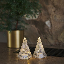 Lucy tr&aelig;, klar/hvid, Sirius Home