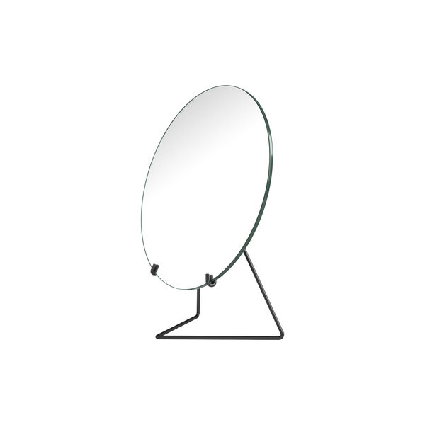 Standing Mirror, black, MOEBE
