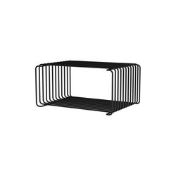 Panton Wire Single halv h&oslash;jde, 05 black, Montana Furniture