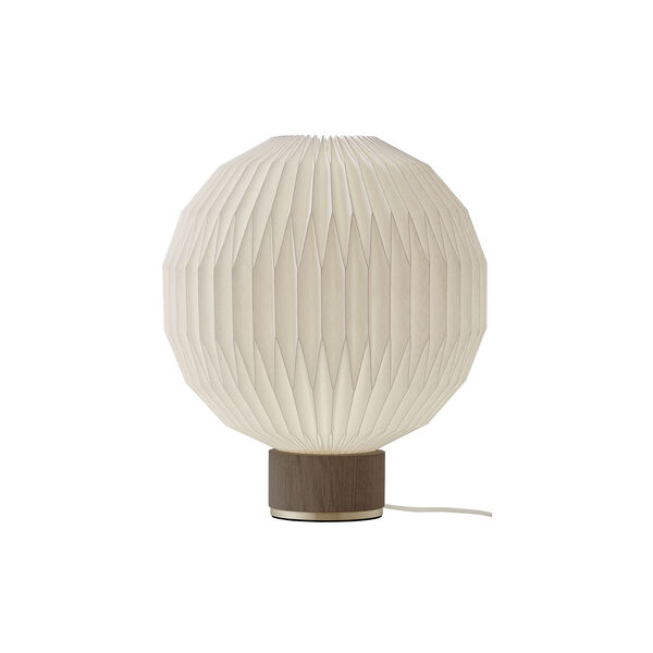 Le Klint 375 bordlampe med papirsk&aelig;rm, r&oslash;get eg, LE KLINT