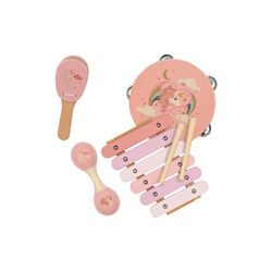 Wooden Music Set, rainbow mix Wooden Music Set, rainbow mix, Konges Sløjd