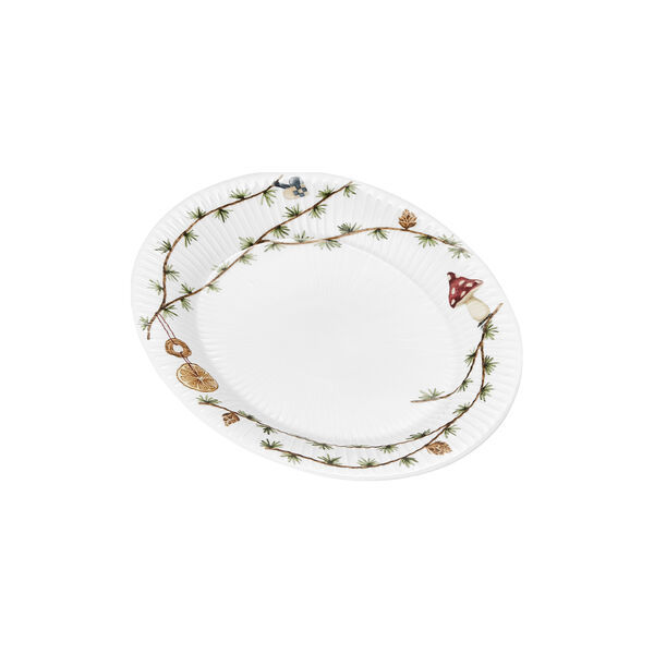Hammersh&oslash;i Christmas ovalt bordfad, K&auml;hler