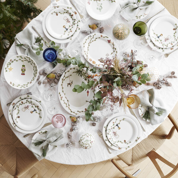 Hammersh&oslash;i Christmas ovalt bordfad, K&auml;hler