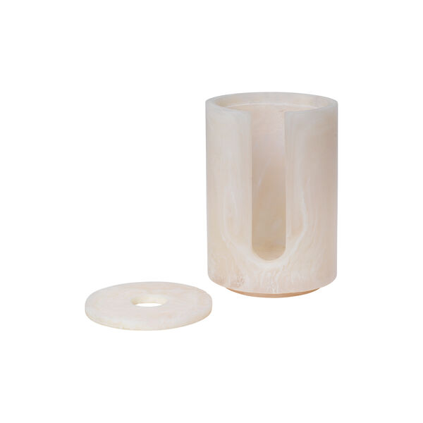 Mist Cotton Pad Holder, pearl, Ferm Living