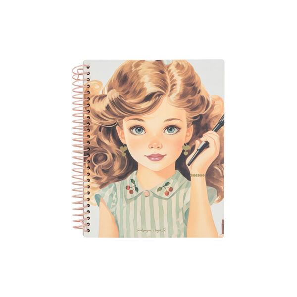 Glam Me Up Sticker Book, blush, Konges Sløjd