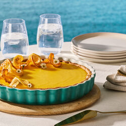 Heritage t&aelig;rtefad, bleu riviera, Le Creuset