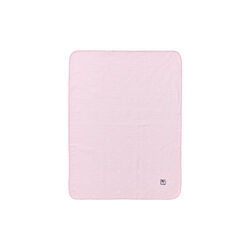 Icons Baby Signature Star Organic Cotton Throw, pink/white, Lexington