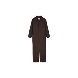 Jumpsuit Twill Jumpsuit, dark brown, Aiayu