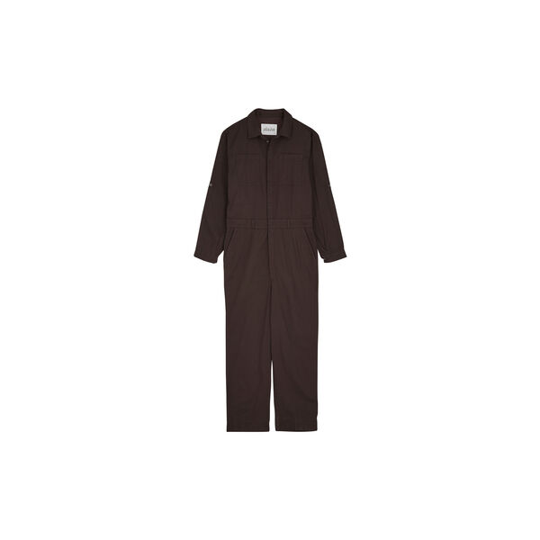 Jumpsuit Twill Jumpsuit, dark brown, Aiayu