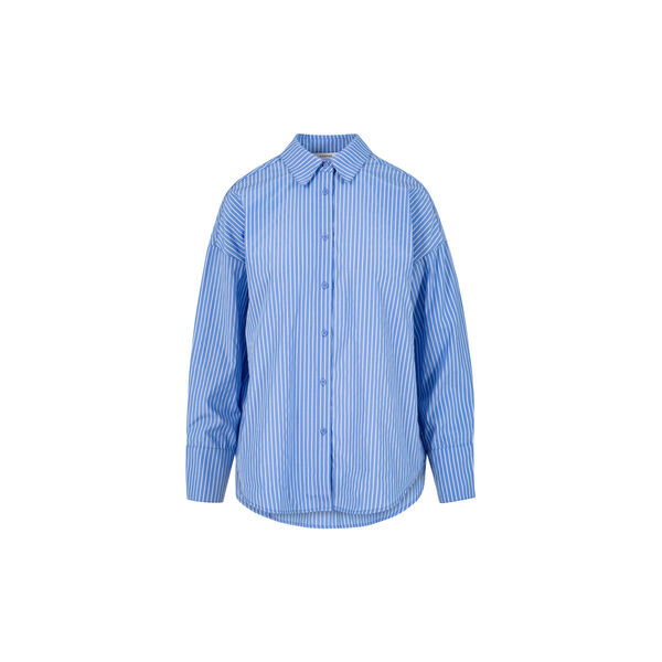 HARPER striped shirt, blue stripes, Coster Copenhagen