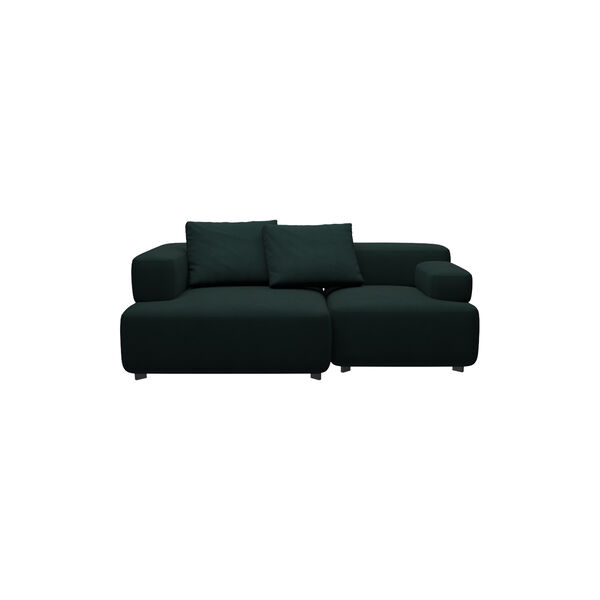 Alphabet™ PL210-1 sofa, dark green 1161, Fritz Hansen