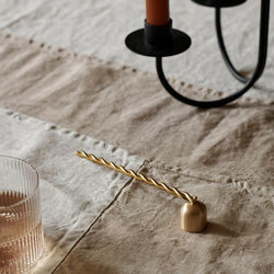 Twist Candle Snuffer, brass, Ferm Living