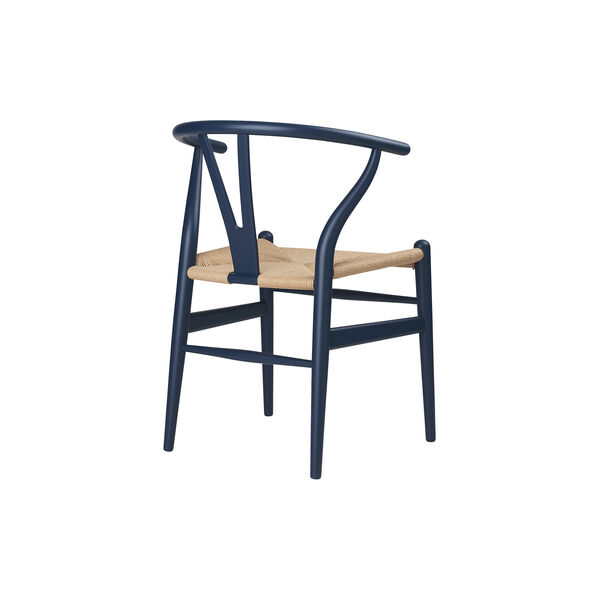 CH24 Y-stolen spisebordsstol, soft blue, Carl Hansen & S&oslash;n