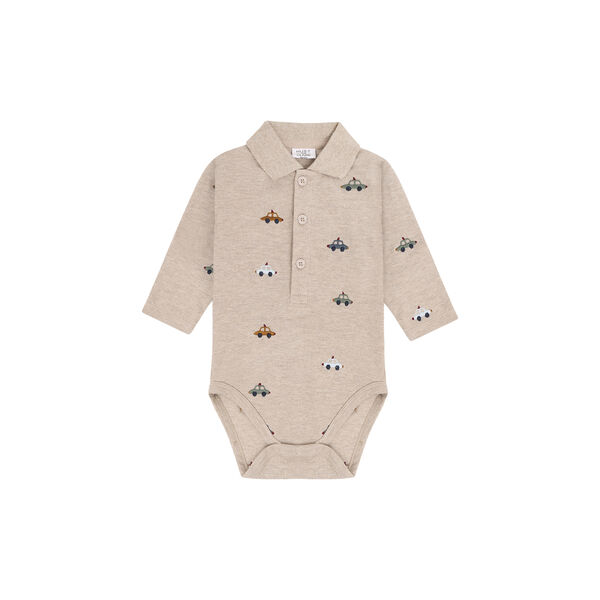 HCBendy Police Emb., beige melange, Hust & Claire