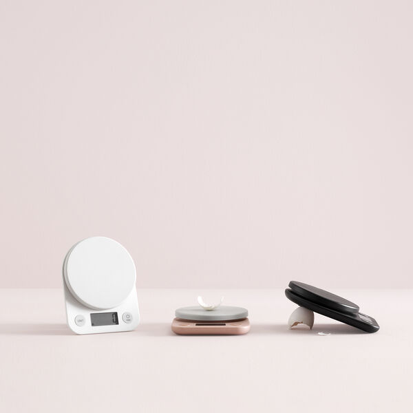 FOODIE køkkenvægt, black, RIG-TIG