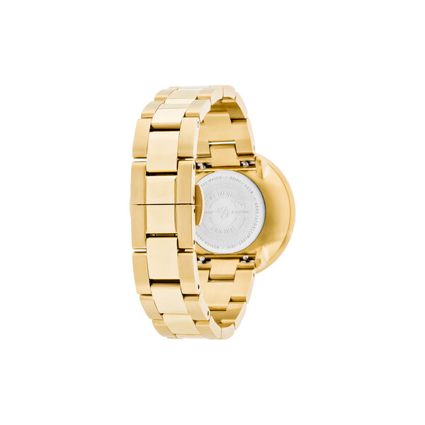 Bankers armbåndsur, white/gold/gold, Arne Jacobsen Watches