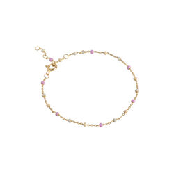 Lola armb&aring;nd, guld/tropical, ENAMEL Copenhagen