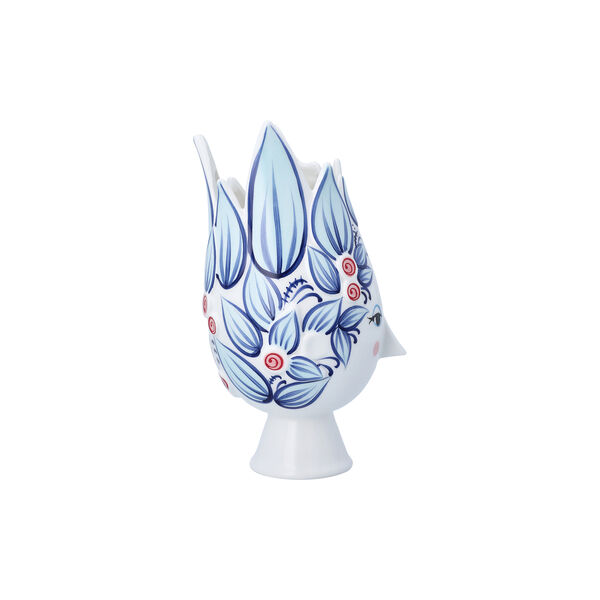 Titania Vase, bl&aring;, Bj&oslash;rn Wiinblad