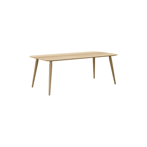 PLAYrectangular sofabord, naturolieret eg, Bruunmunch Furniture