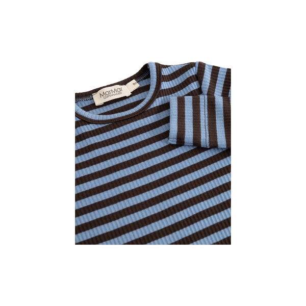 Plain Rompy Romper, blue heaven stripe, MarMar Copenhagen