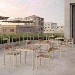 Pelagus bord, light ivory, Fritz Hansen