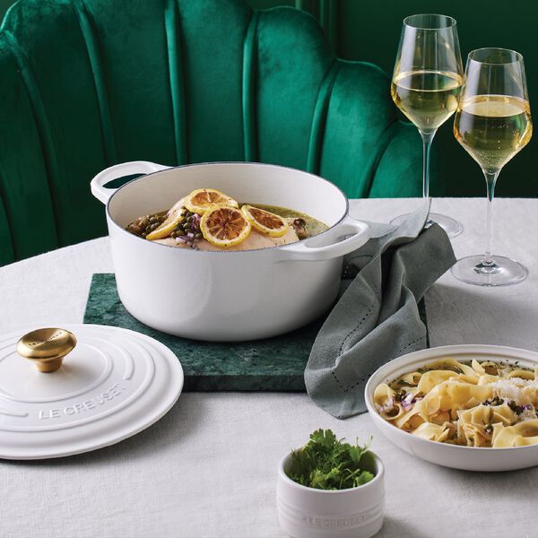 Signature rund st&oslash;bejernsgryde &Oslash; 20 cm, white, Le Creuset