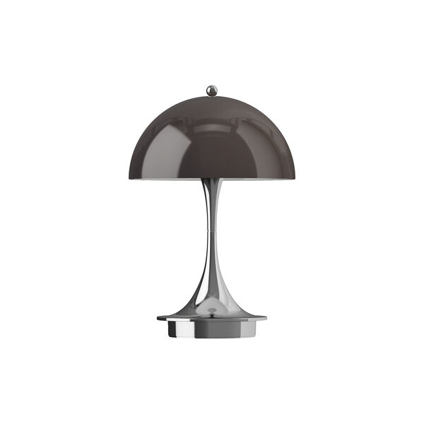 Panthella 160 Original Portable bordlampe, opal brown, Louis Poulsen