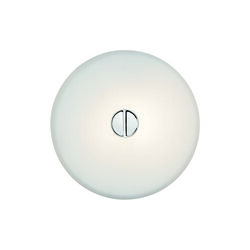 Mini Button v&aelig;glampe, plast, Flos