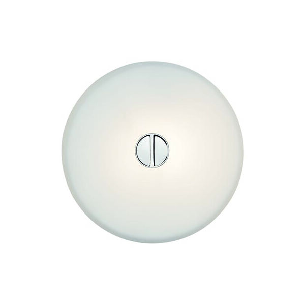 Mini Button v&aelig;glampe, plast, Flos