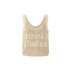 Top Loose Loop, oyster grey, Rethinkit