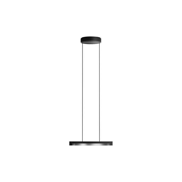 INLAY S2 DISC pendel, matt black/satin silver, LIGHT-POINT