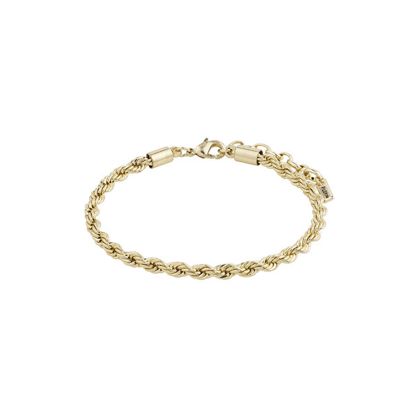 PAM Robe Chain Armbånd, gold plated, Pilgrim