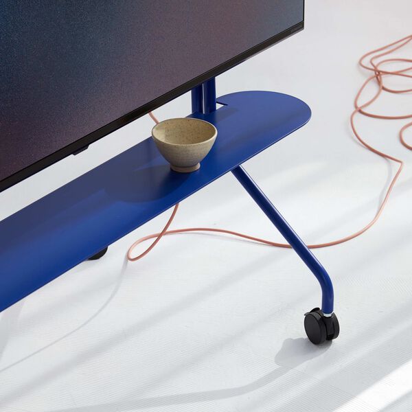 Pipe Shelf, ultra marine, Pedestal