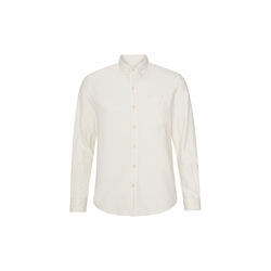 Organic Button Down Shirt, ivory white, Colorful Standard