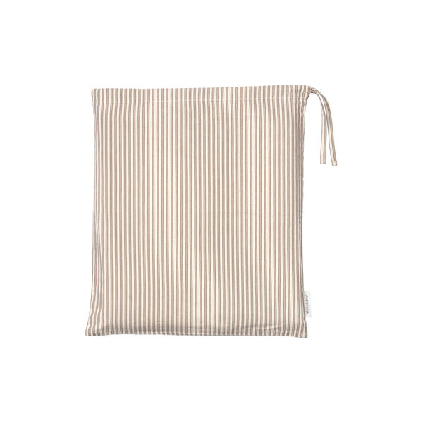 Hovedpudebetr&aelig;k, brown beach stripe, Studio Feder