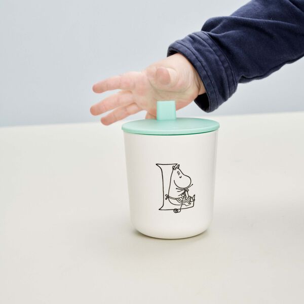 Moomin ABC kop L, moomin white, RIG-TIG