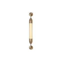 Lemon Squeeze Single Wall Lamp, plated brass, UMAGE