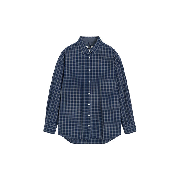 Shirt Check, mix navy, Aiayu