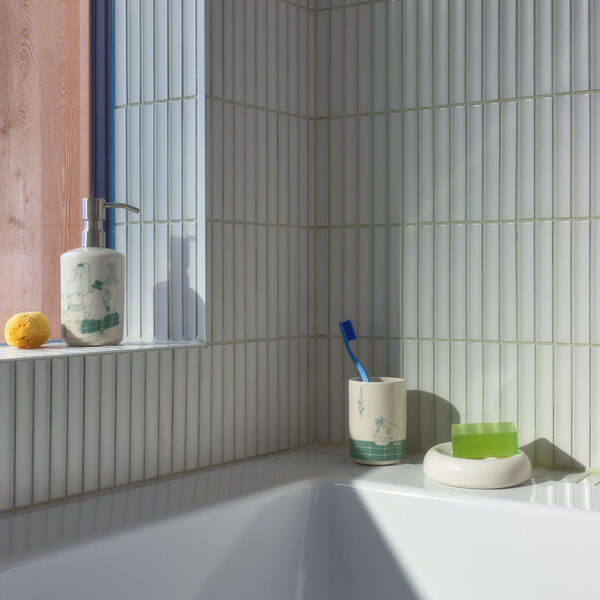 Mumi sæbedispenser Badetid, Moomin Arabia