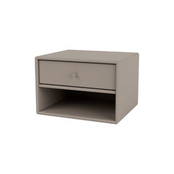 DASH lille sengebord, 141 truffle, Montana Furniture
