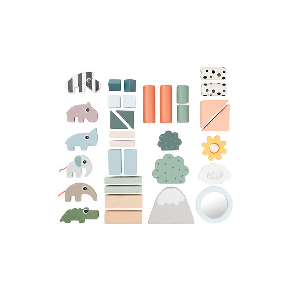 Deer Friends byggeklodser 34 stk., colour mix, Done by Deer