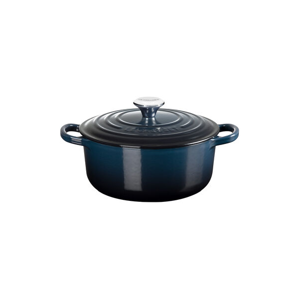 Signature rund st&oslash;bejernsgryde &Oslash; 20 cm, nuit, Le Creuset