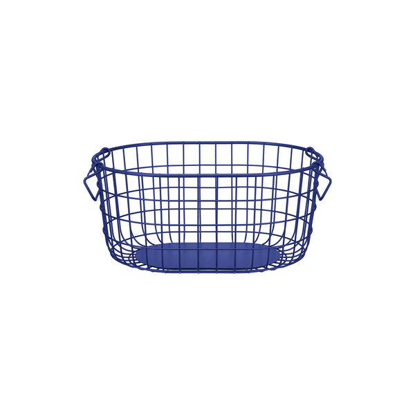 KAGO Opbevaringskurv Rund M, mazarine blue, Blomus