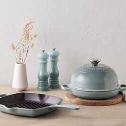 Signature Kvadratisk grillpande, sea salt, Le Creuset